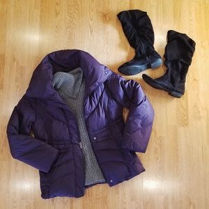 Mac Purple Puffer Jacket